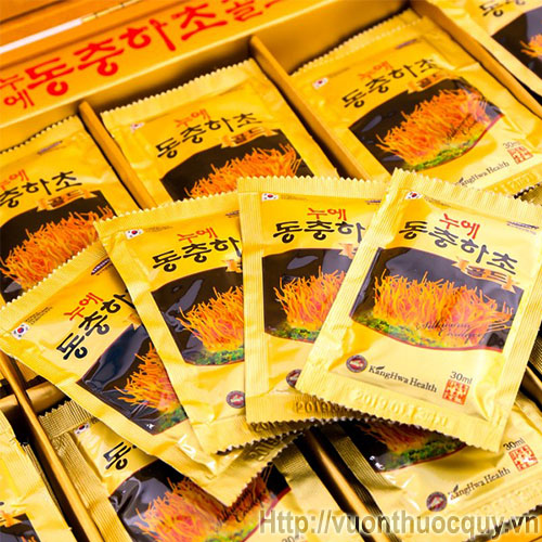 tinh chất đông trùng hạ thảo hộp vàng kanghwa 5