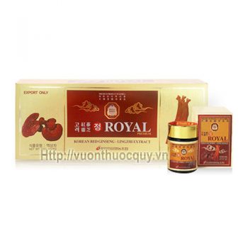 cao linh chi hồng sâm royal korean red ginseng lingzhi extract
